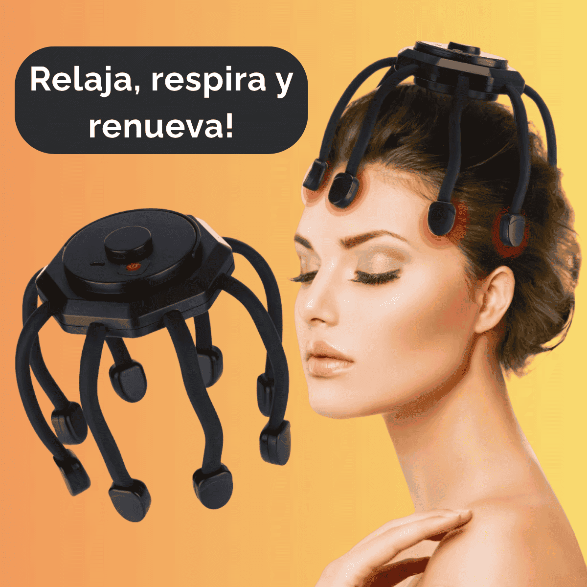 Masajeador de cabeza eléctrico