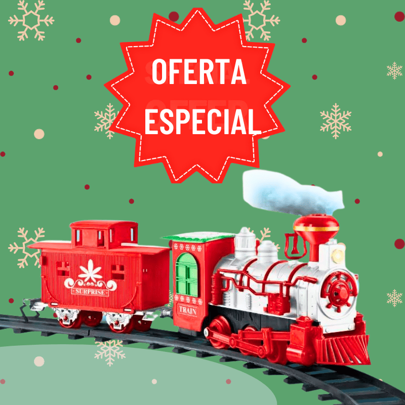 Tren Realista Bota Humo para Árbol