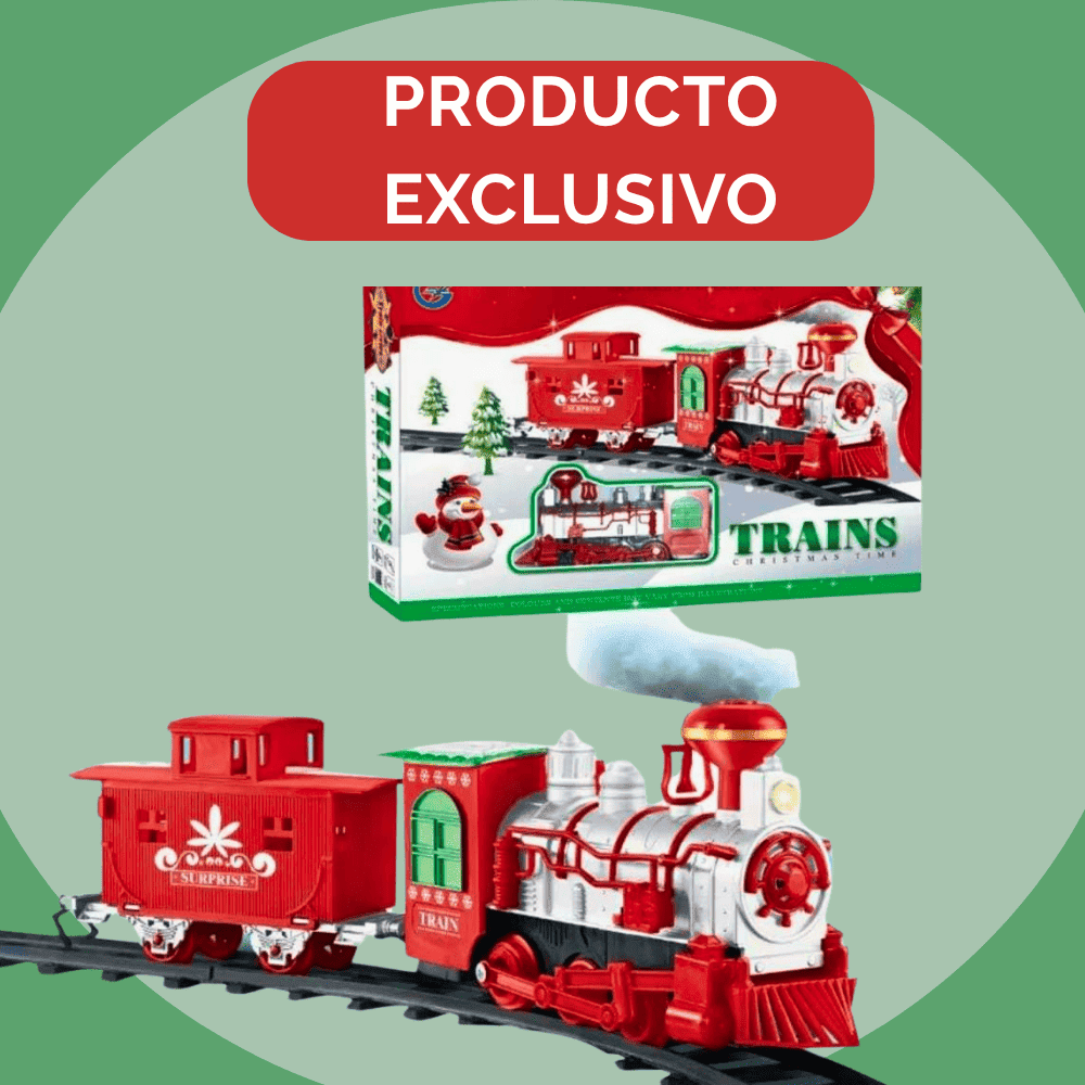 Tren Realista Bota Humo para Árbol