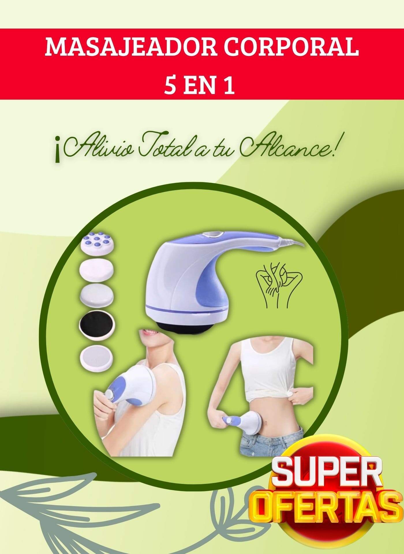 MASAJEADOR CORPORAL 5 EN 1