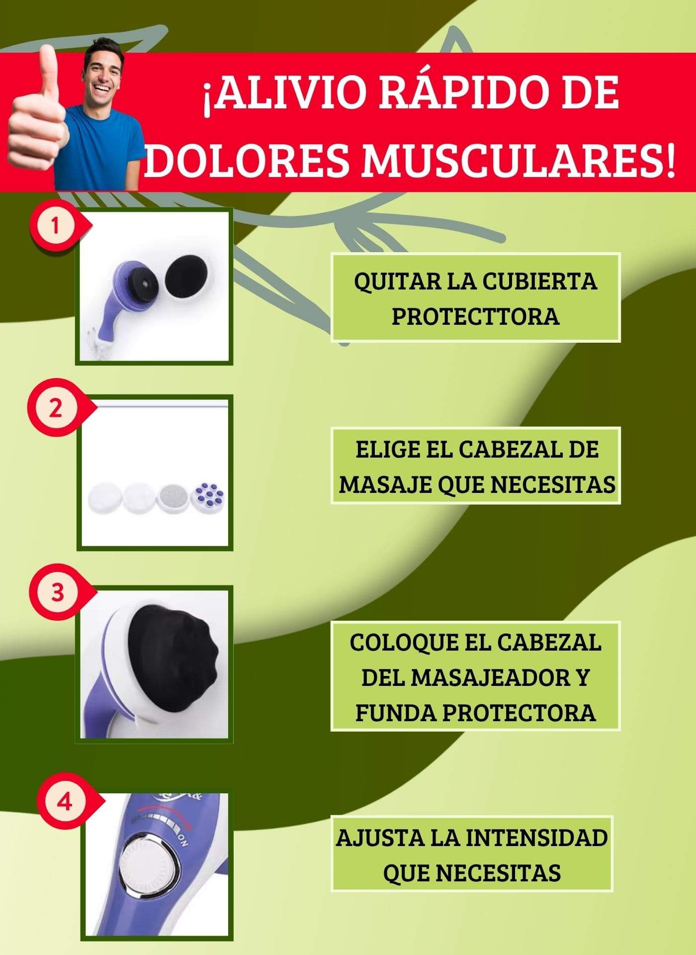 MASAJEADOR CORPORAL 5 EN 1