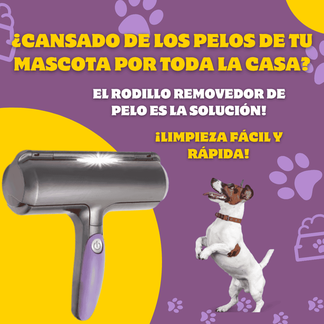 NUEVO RODILLO REMOVEDOR DE PELO DE MASCOTAS