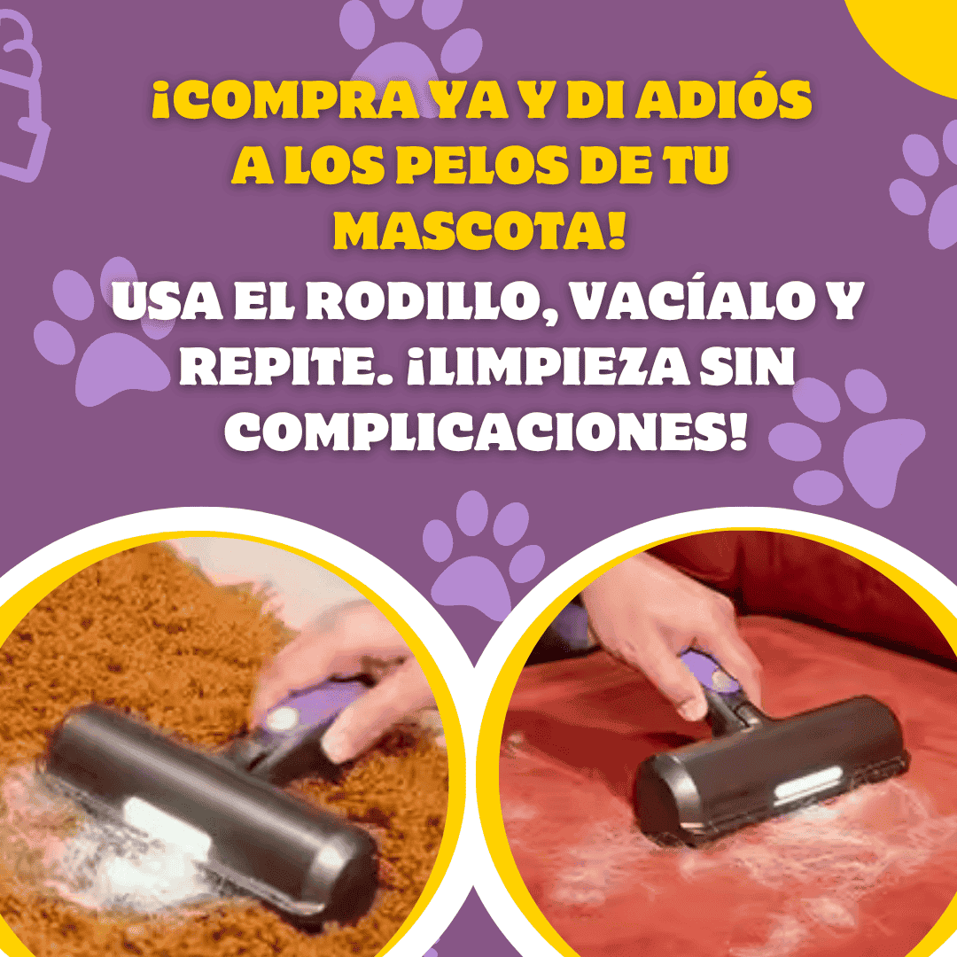 NUEVO RODILLO REMOVEDOR DE PELO DE MASCOTAS