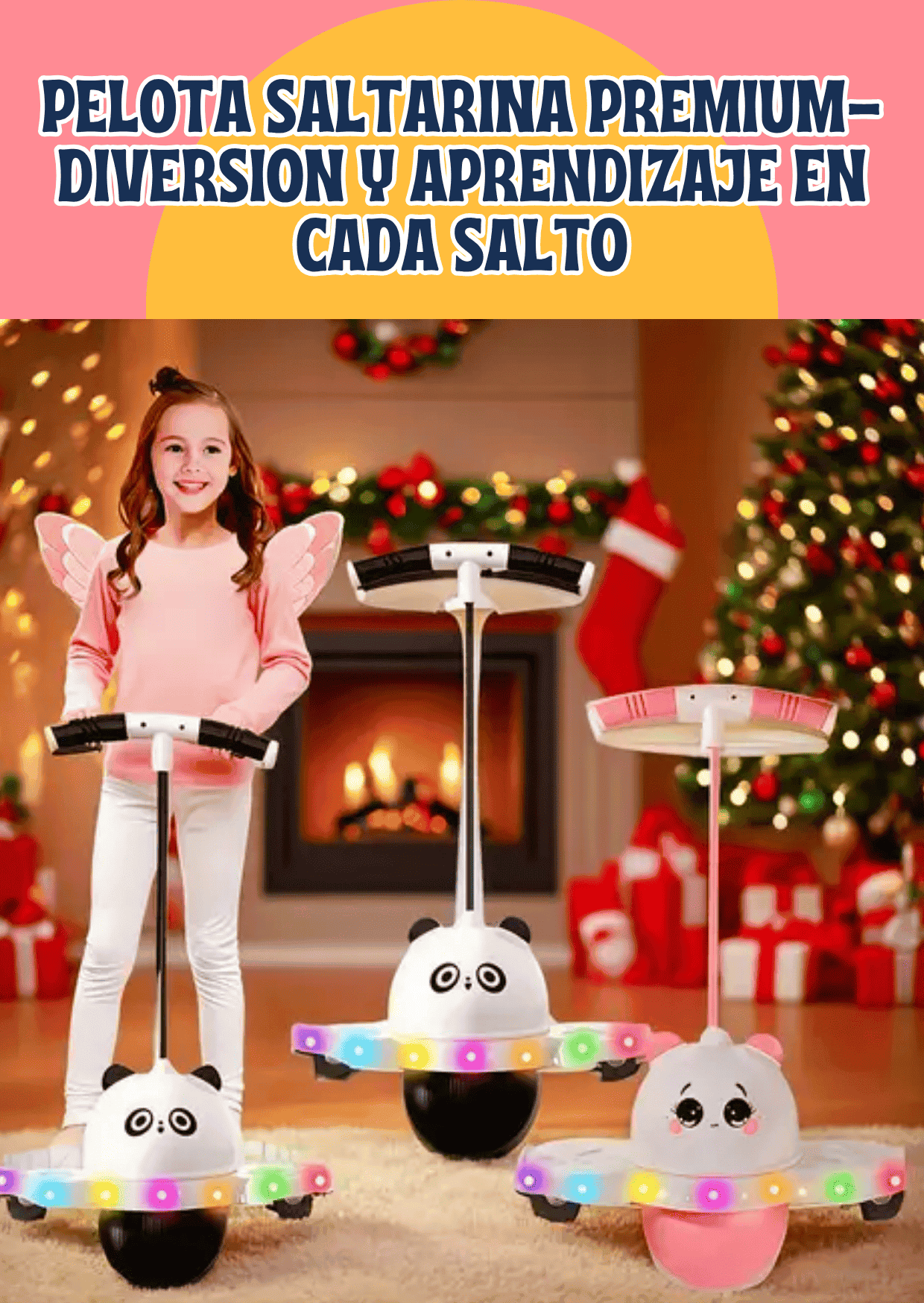 PELOTA SALTARINA LED MUSICAL - DIVERSION, MOVIMIENTO Y APRENDIZAJE