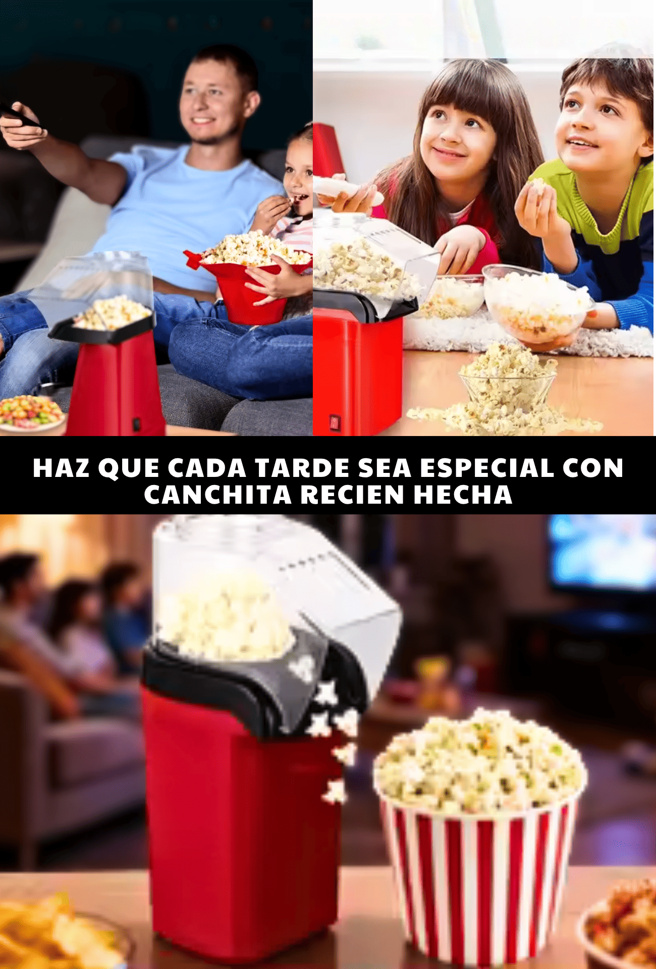 NUEVA MAQUINA PARA HACER CANCHITA POPCORN – Mi tienda, image size:1300x1920