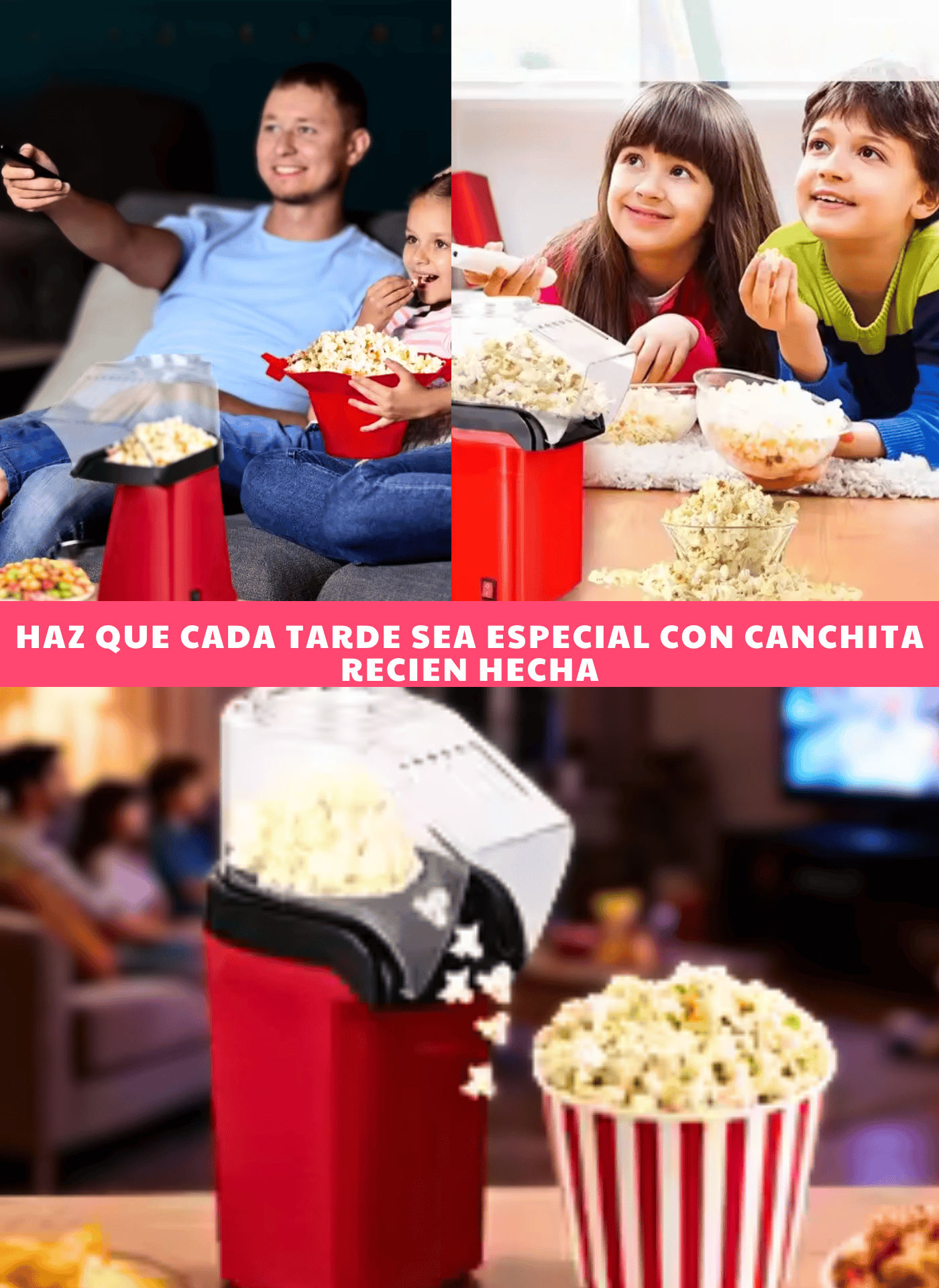 NUEVA MAQUINA PARA HACER CANCHITA POPCORN